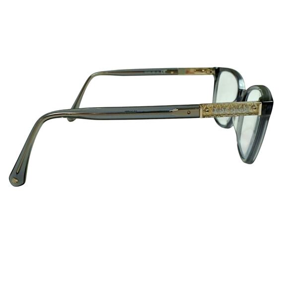 Kate Spade Davina KB7 140 Eyeglasses Frame and Case TRANSPARENT GREY - Picture 6 of 8